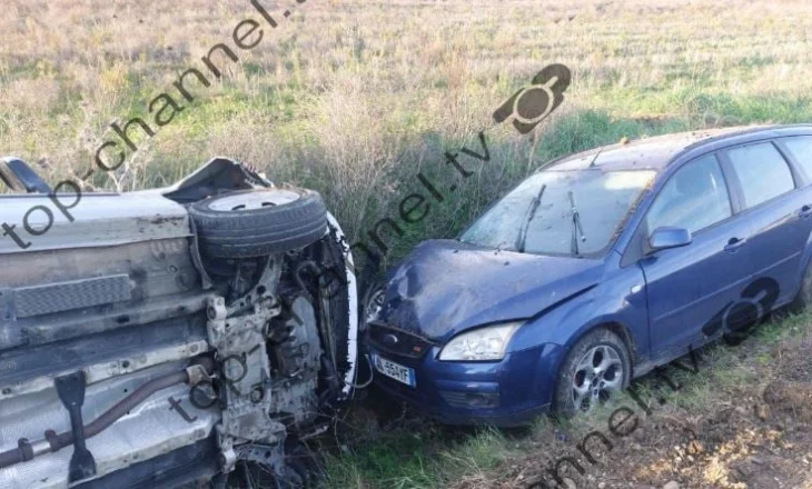 EMRAT/ Aksident në aksin Vlorë–Kotë, përplasen dy mjete, plagoset pasagjeri
