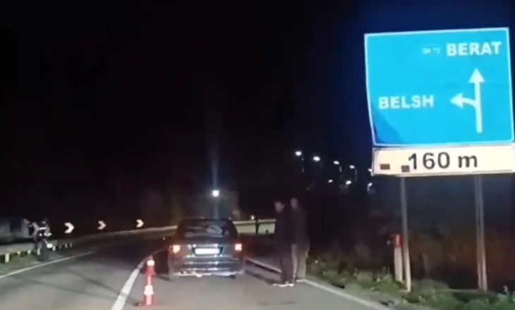 Emri/ Aksident në aksin ‘Lushnjë-Berat’, automjeti përplas këmbësoren