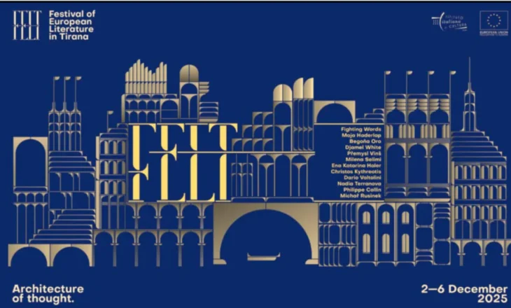 Festivali i Letërsisë Evropiane nis në dhjetor në Tiranë, takime me autorë, lexime, biseda dhe aktivitete të ndryshme
