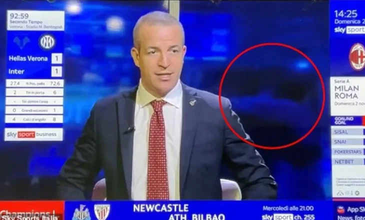 Festuan me gjithë shpirt golin e Interit, Sky Sport i pushon nga puna (video)
