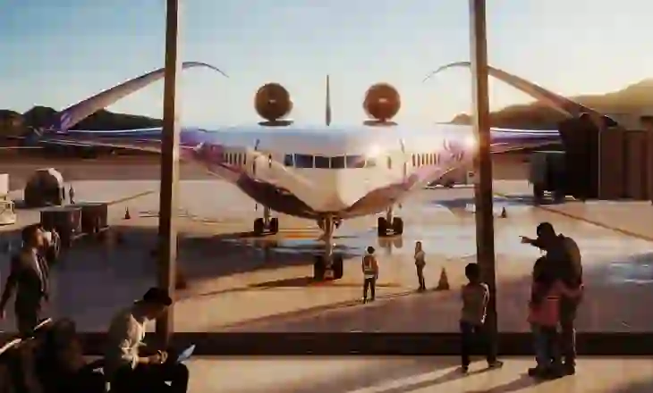 Flatrat e përziera: Koncepti i avionit të së ardhmes që mund ta shohim në aeroport