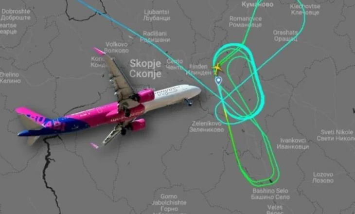 Fluturimi Venecia-Shkup i Wizz Air bllokohet në ajër për 3 orë, më pas devijon në Kosovë