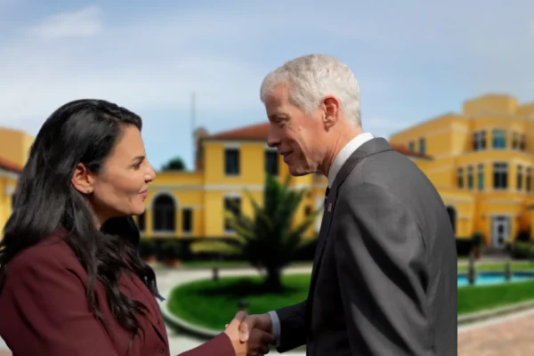 Foto Balluku-Wright/ A e ka njoftuar Ambasada e SHBA, Sekretarin e Energjisë, se po takonte një të akuzuar nga SPAK?