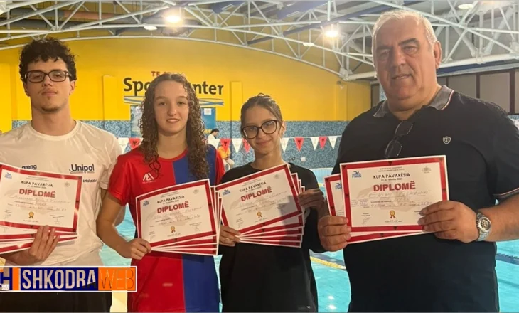 FOTO – Ekipi “Shkodra Not” shkëlqen, Joel Golemi vendos rekordin e ri kombëtar…