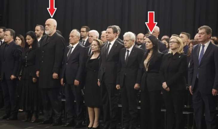 FOTOLAJM/ Balluku u mor e pandehur nga SPAK, kryeministri Rama e distancon, e vendos ne krahun e kundert te kabinetit