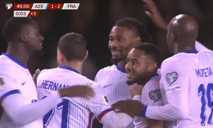 Franca bën spektakël edhe me ekipin e dytë, Ukraina dhe Islanda ashtu siç i leverdis Shqipërisë