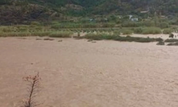 Fshati Sheqeras në Maliq rrezikon përmbytjen, prurjet dobësojnë argjinaturën e lumit