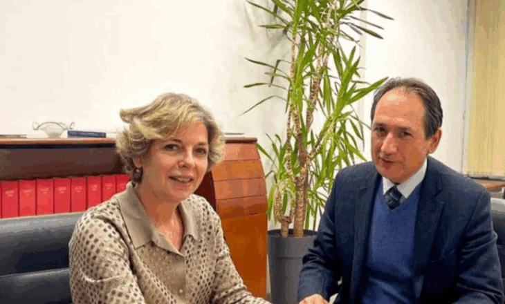 Gënjeshtër publike/ Bisedën me një ish-koleg italian, ministrja Sala e shet si “takim të rëndësishëm pune”