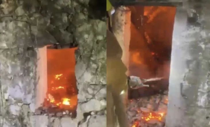 Goditet nga rrufeja/ Zjarri shkrumbon shtëpinë