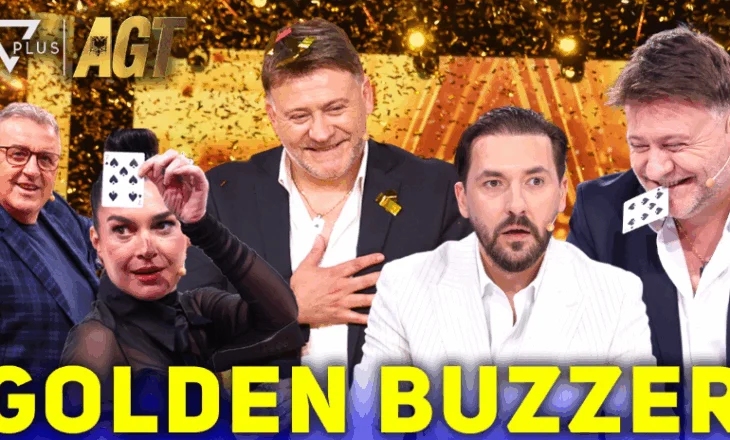 Golden Buzzer “magjik” në Albania’s Got Talent, juria mbetet “gojë hapur” nga performancat