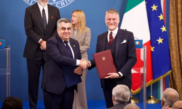 Gonxhe dhe ministri italian i Kulturës nënshkruajnë projektin që do të ndihmojë në përfundimin e Galerisë Kombëtare të Arteve