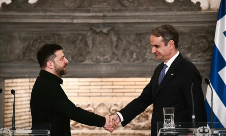 “Greqia bëhet nyje energjetike e Europës”, Mitsotakis dhe Zelensky firmosin marrëveshjen historike të gazit