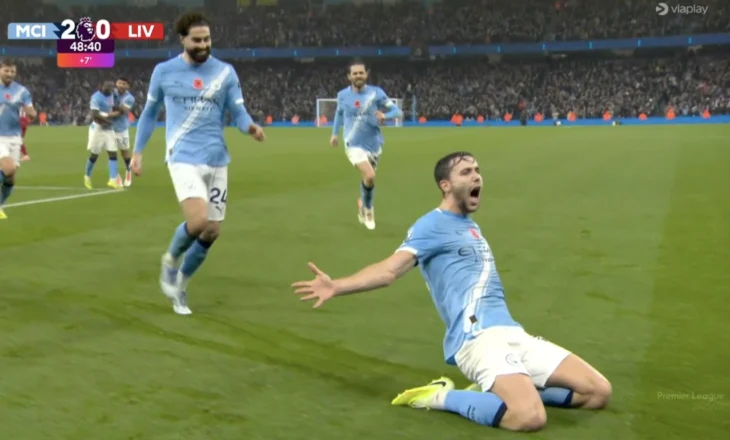 Haaland korrigjon gabimin e penalltisë dhe nuk “fal” me kokë. Ish-ylli i Barcelonës i jep City-t avantazhin e dyfishtë (video)