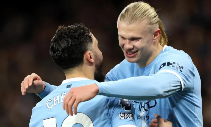 Haaland, një hap larg “100″-shit më të shpejtë në historinë e Premier League