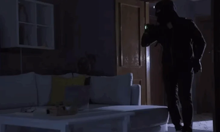 Hajduti i hyn në shtëpi, këngëtarja e famshme dhe nëna e saj e neutralizojnë dhe ia dorëzojnë policisë