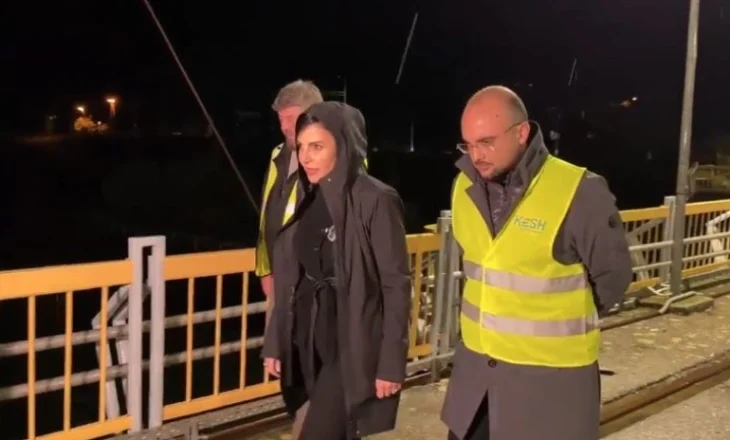 HEC-et në gatishmëri, Balluku inspekton situatën nga moti i keq : Nuk parashikohet hapja e portave