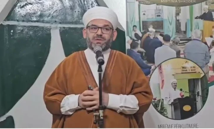 Heqja e tabelës në oborrin e xhamisë, Myftiu i Shkodrës shpërthen ndaj drejtorit të Policisë: Një rrugaç me pushtet, askush nuk mund ta ndalë të vërtetën