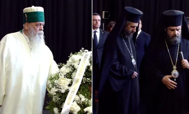 Homazhet në nder të Fatos Nanos, pjesë edhe krerët e besimeve fetare