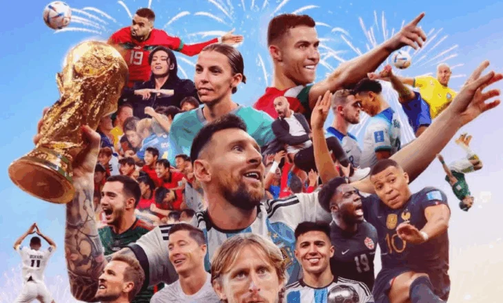 Hoqi posterin nga kritikat për mospërfshirjen e Ronaldos, FIFA poston një tjetër me Mesin duke mbajtur trofeun