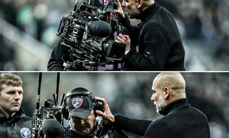 Humbi toruan pas humbjes ndaj Newcastle, zbulohet pse Guardiola u përplas me kameramanin