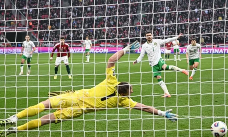Irlanda fiton në frymën e fundit ndaj Hungarisë dhe afron Shqipërinë me vazon e dytë