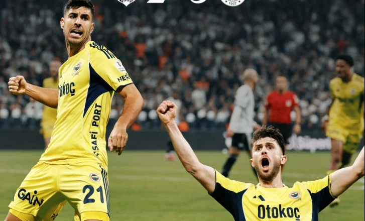 Kartonë të kuq, 5 gola të shënuar dhe përmbysje e madhe. Derbi Besiktas-Fenerbahce dhuron gjithçka (video)