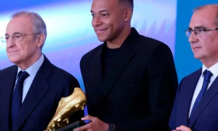 Kilian Mbape fiton “Këpucën e Artë”europiane, por mbetet larg Mesit e Ronaldos