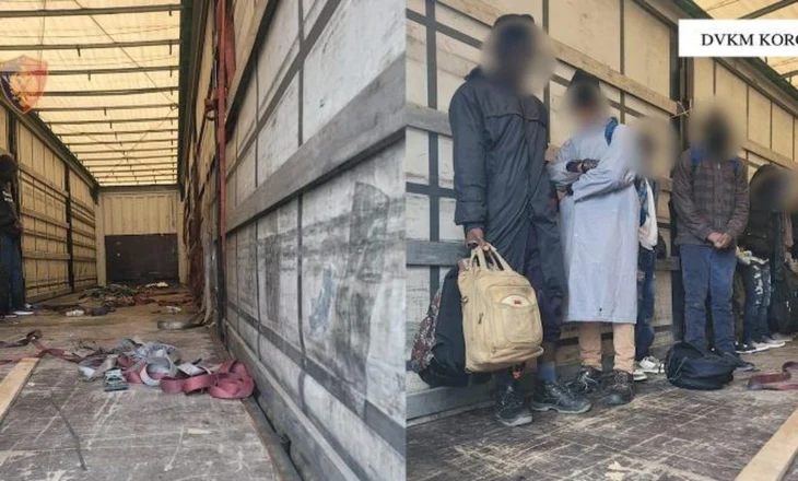 Kishte fshehur 8 emigrantë në kamion për të kaluar ilegalisht kufirin, arrestohet malazezi 52-vjeçar në Korçë