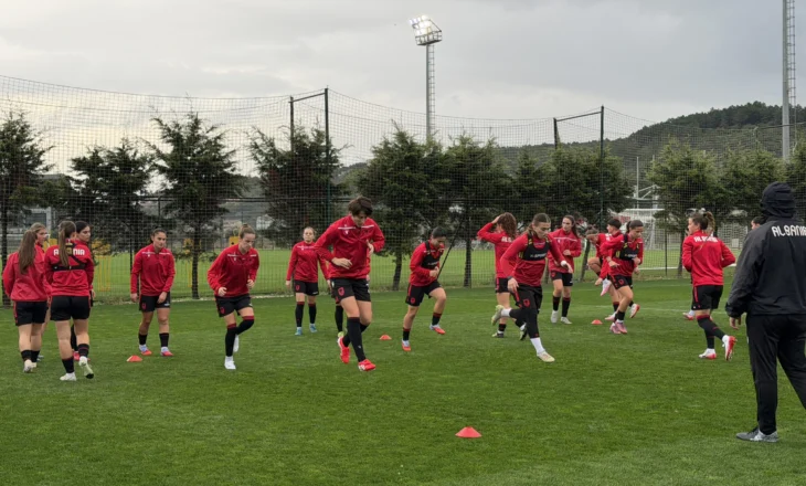 Kombëtarja e vajzave mbyll përgatitjet për miqësoren e dytë ndaj Turqisë. Trajneri Grima: Na duhet ritëm & rezultate për vazhdimësinë