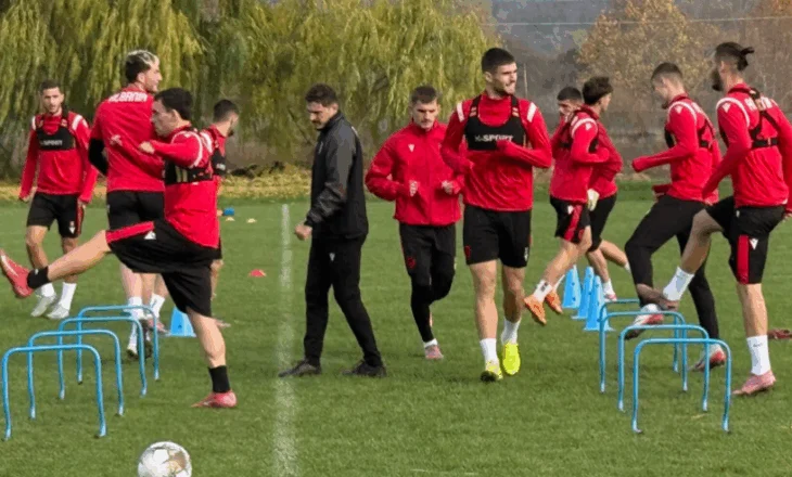 Kombëtarja U-21 nis përgatitjet për miqësoren ndaj Ukrainës