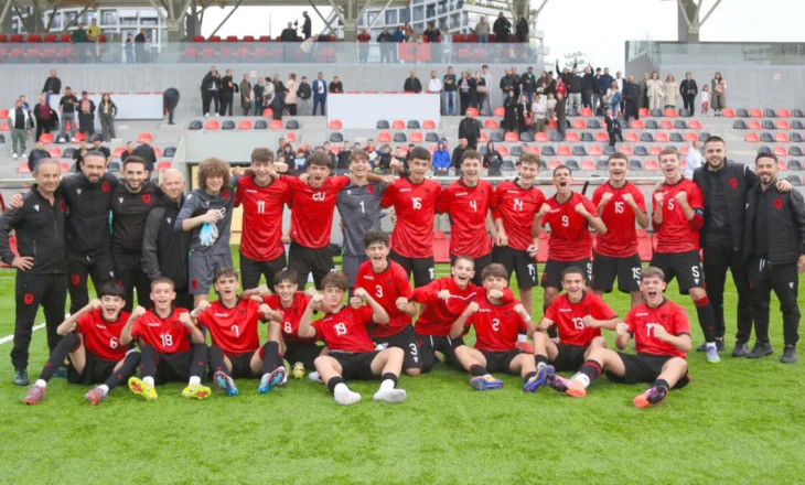 Kombëtarja U15 fiton edhe duelin e tretë në UEFA Development