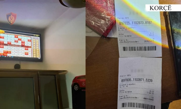 Korçë/ Zbulohet një pikë e lojërave të fatit, në pranga 25-vjeçari