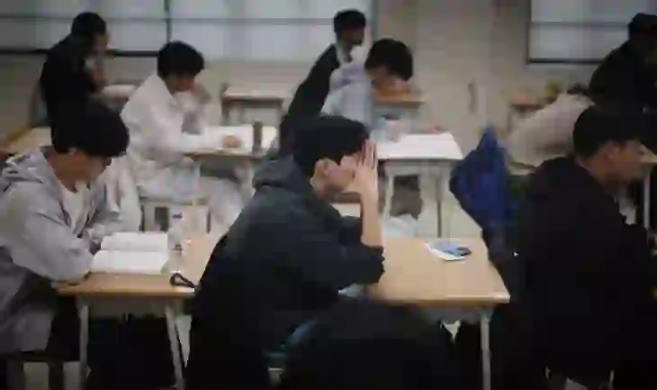 Koreja e Jugut merr masa të rrepta për shkak të provimeve në shkolla, bllokon uljet e avionëve në aeroportet e vendit