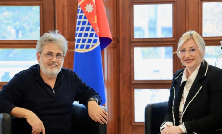 Kryebashkiaku Benet Beci takim pune dhe vlerësimi me drejtoreshën e Kadastrës Shkodër, Eglantina Frroku