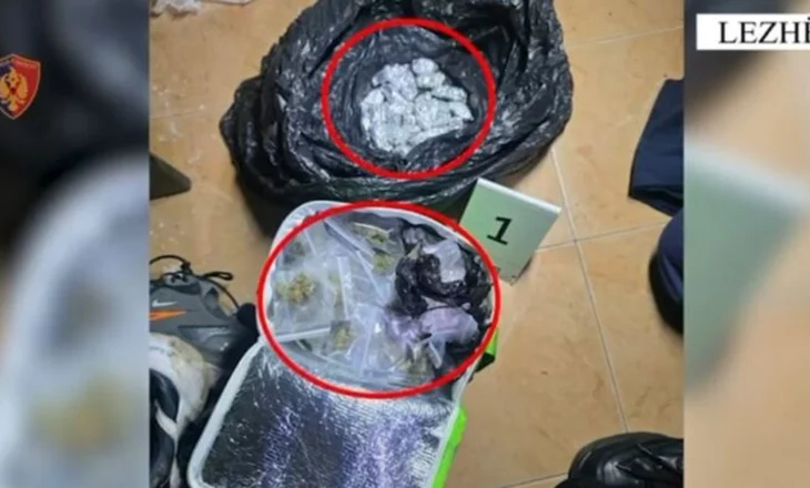 Ktheu lokalin në laborator droge! 43-vjeçari tenton t’i ikë Policisë, hedh çantën me kanabis në Drin