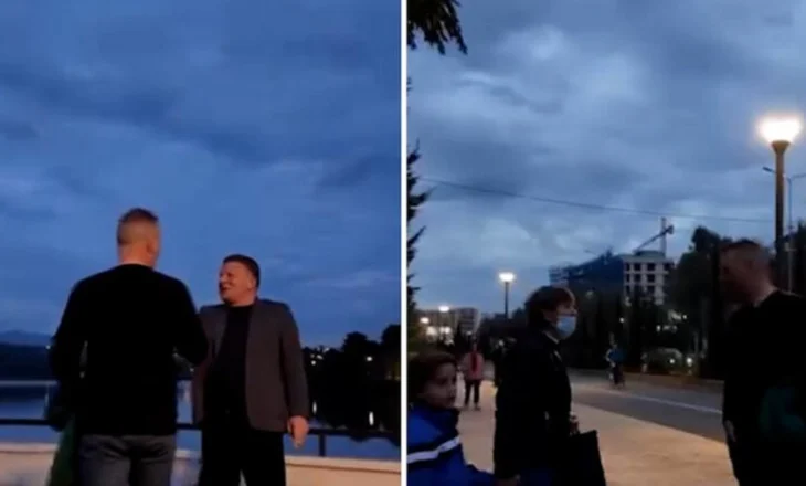 “Kujdes se do t’ju kapë polici”, momente pikante nga fushata e Florjan Binajt në Tiranë (Video)