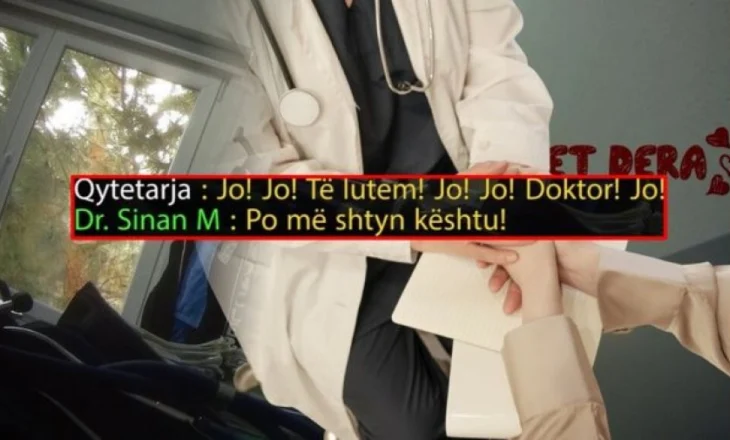 Kujdes+18/ ‘3-she me praktikantet, tani kam qejf të shkoj me ty’, mjeku në Tiranë i fut duart pacientes