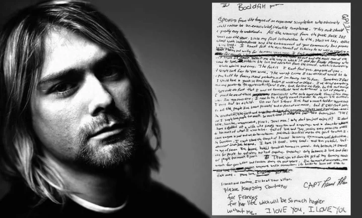 Letra lamtumirëse e Kurt Cobainit/ Ja pse ylli i madh zgjodhi të ikte nga kjo jetë