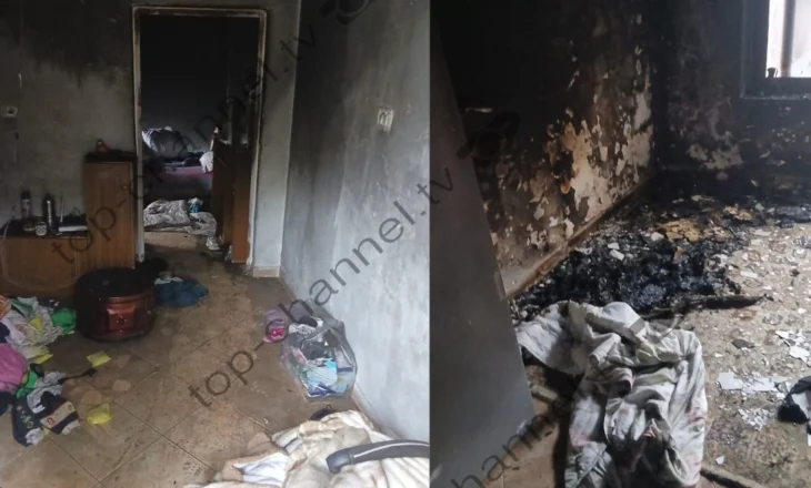 Lezhë/ Merr flakë banesa, shkrumbohen dhomat e gjumit. Flakët u konstatuan nga fqinjët