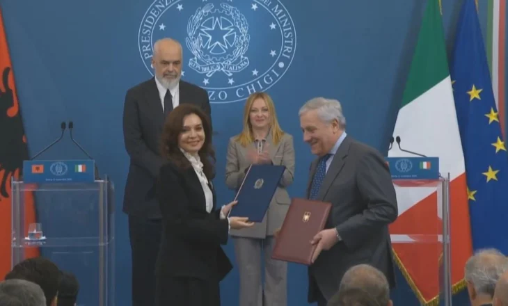 LIVE/ Mbledhja e qeverive Rama- Meloni, firmosen 16 marrëveshjet dhe memorandumet