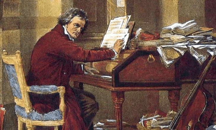 Lot e duartrokitje/ Momenti emoocionues kur Beethoven e paraqiti para publikut Simfoninë e Nëntë!
