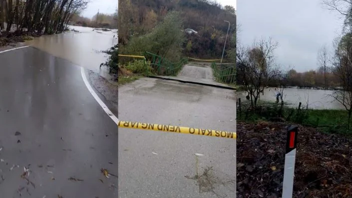 Lumi bllokon rrugët dhe shemb urat/ Kërkohet ndërhyrje në Devoll