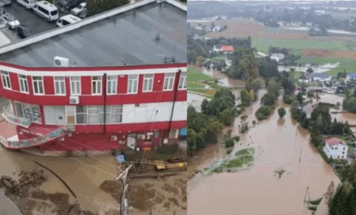 Lumi Drojë del nga shtrati, përmbyten disa banesa në Kurbin, rrugët kthehen në ‘lumenj’