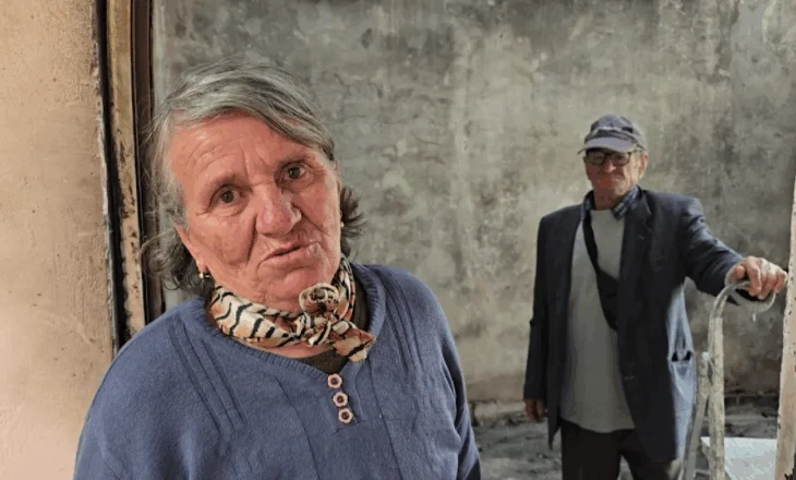 ”Mbrëmë fjetëm jashtë”, çifti nga Vlora në qiell të hapur, banesa u dogj nga zjarri: Kërkojmë ndihmë