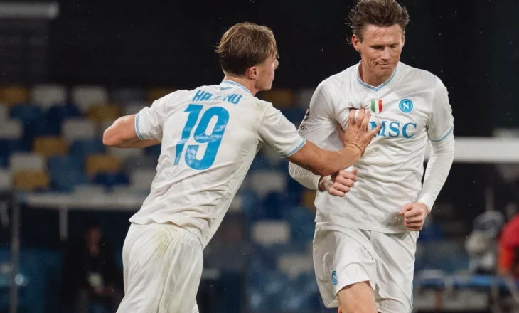 McTominay: Fitorja ndaj Qarabag në Champions më e vështirë nga sa mendonim, tifozët e Napoli janë ikonikë