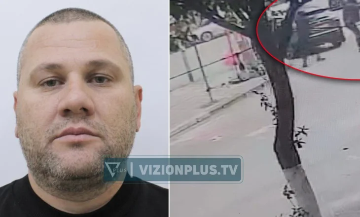 Me kallashnikov në duar, momenti kur qëllohet me breshëri ndaj Julian Sulës në Lushnjë