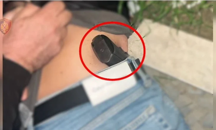 Me pistoletën në brez, arrestohet nga “Operacionalja” 33-vjeçari në Lushnje