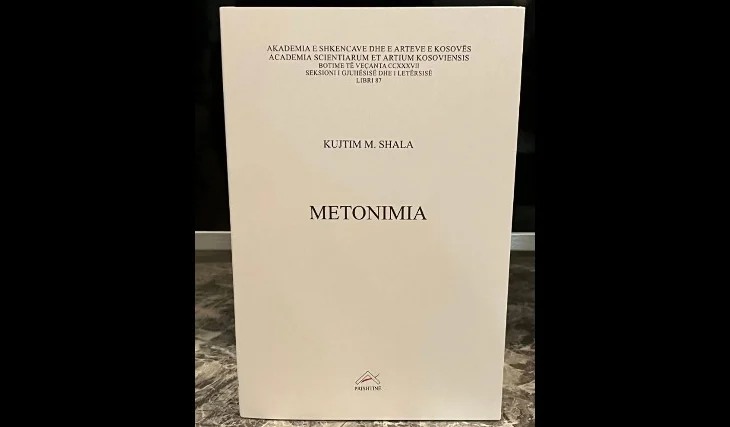 “Metonimia” – libri më i ri i Kujtim M. Shalës