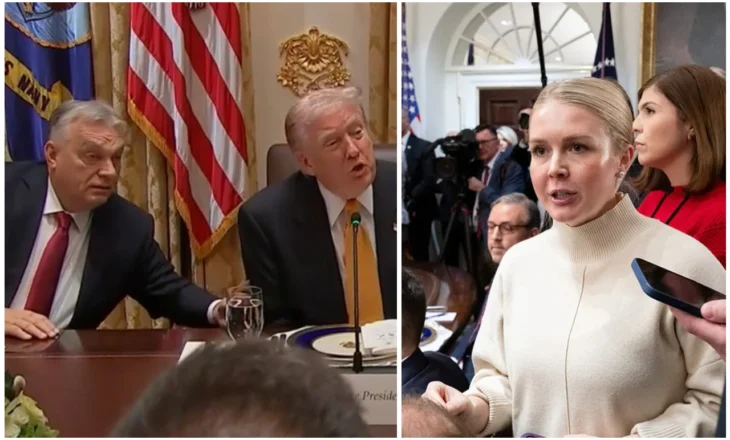 Momenti pikant në Shtëpinë e Bardhë, Orban i kërkon Trump-it zëdhënësen e tij: A mund ta marr me vete në Hungari?