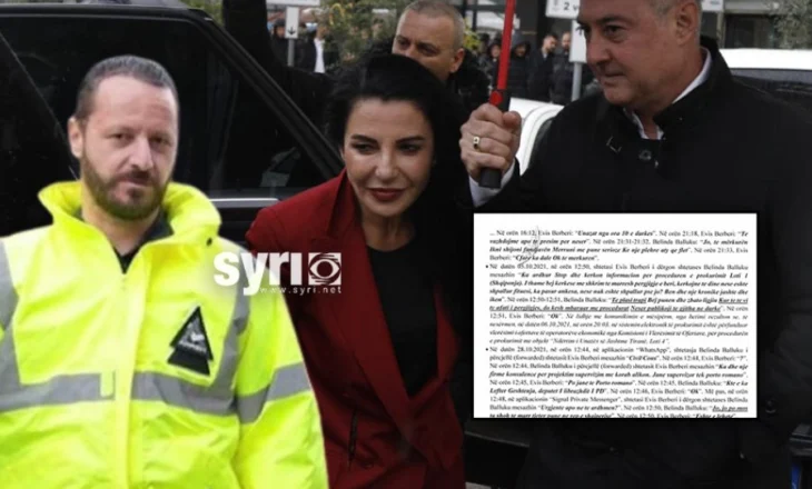 ‘Mos ta shoh të marrë më tendera në Republikën e Shqipërisë’  Balluku urdhëronte Berberin se cilat kompani duheshin përjashtuar